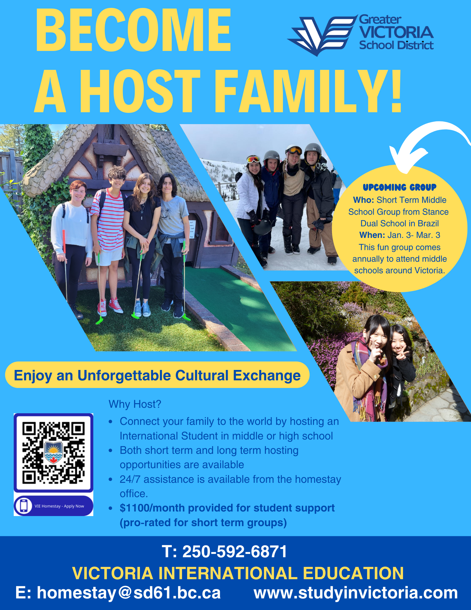Become A Host Family